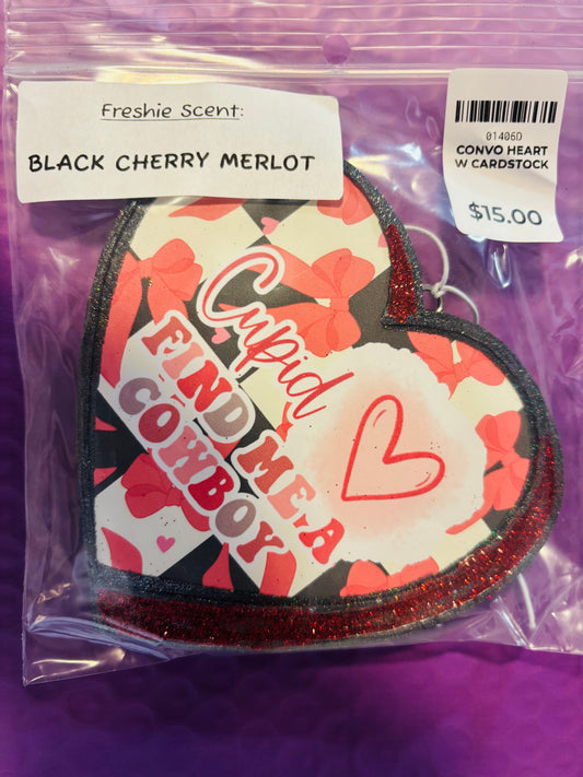 Convo heart cardstock