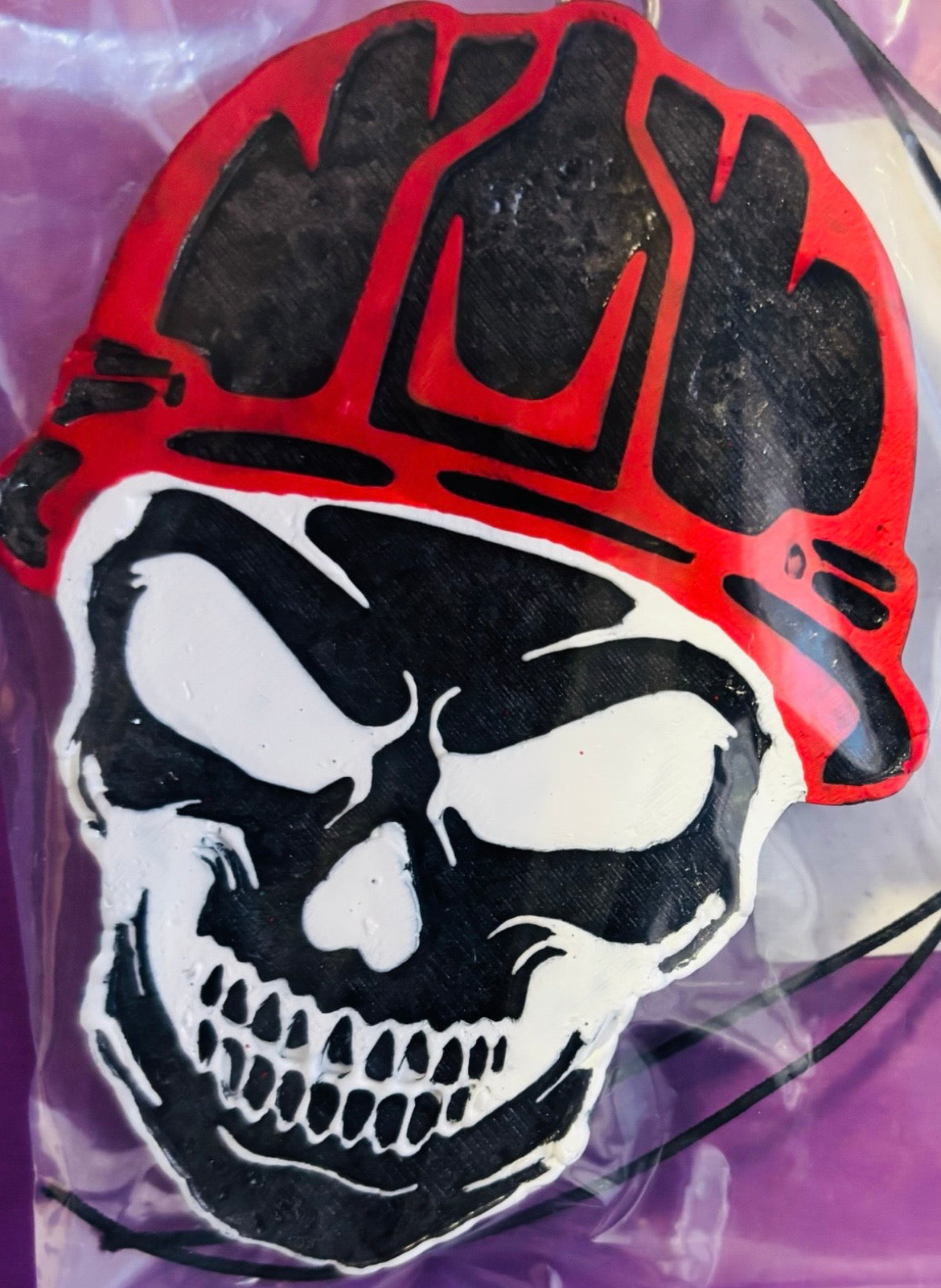 Skull hard hat