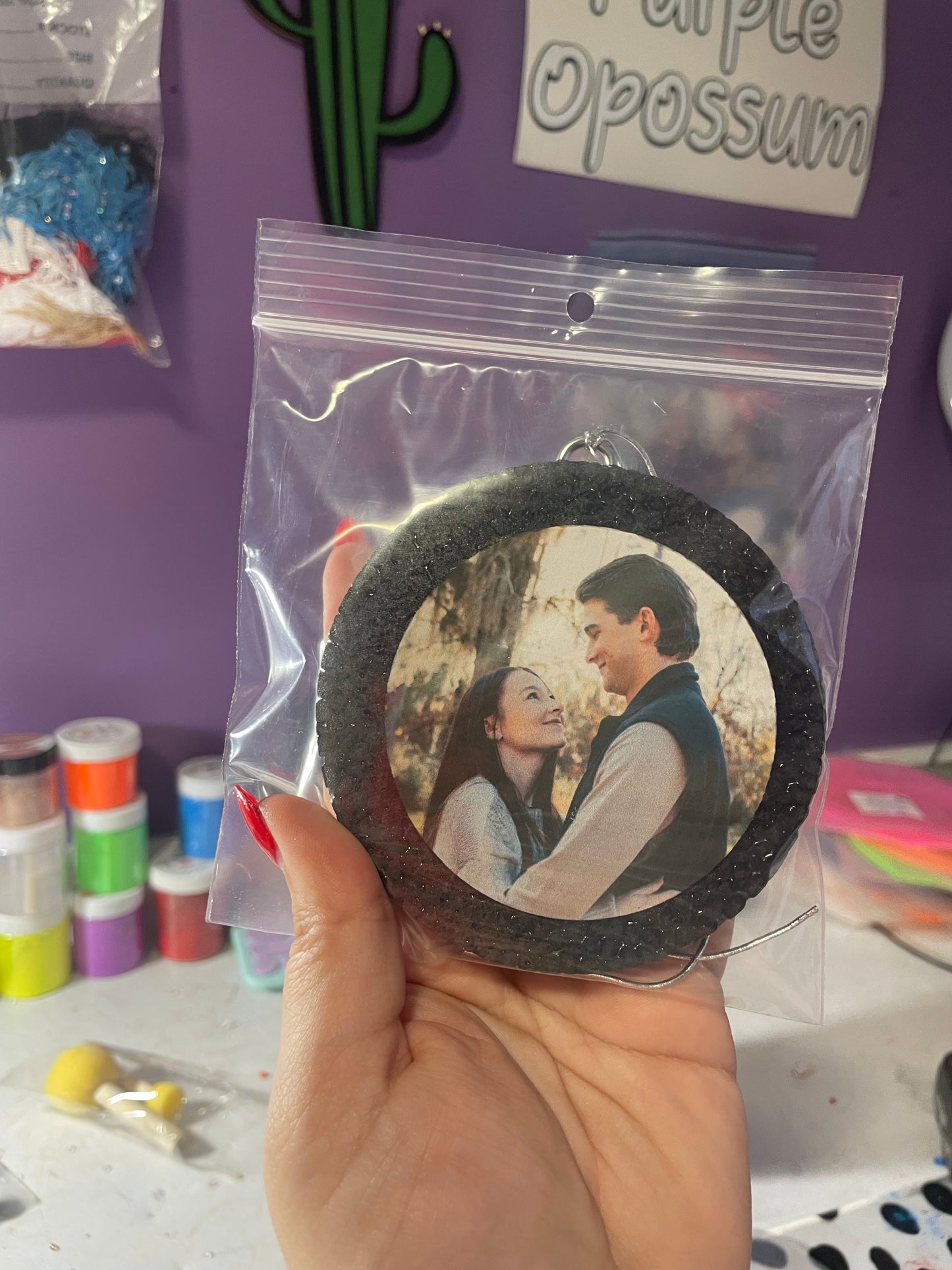 Personal photos cardstock