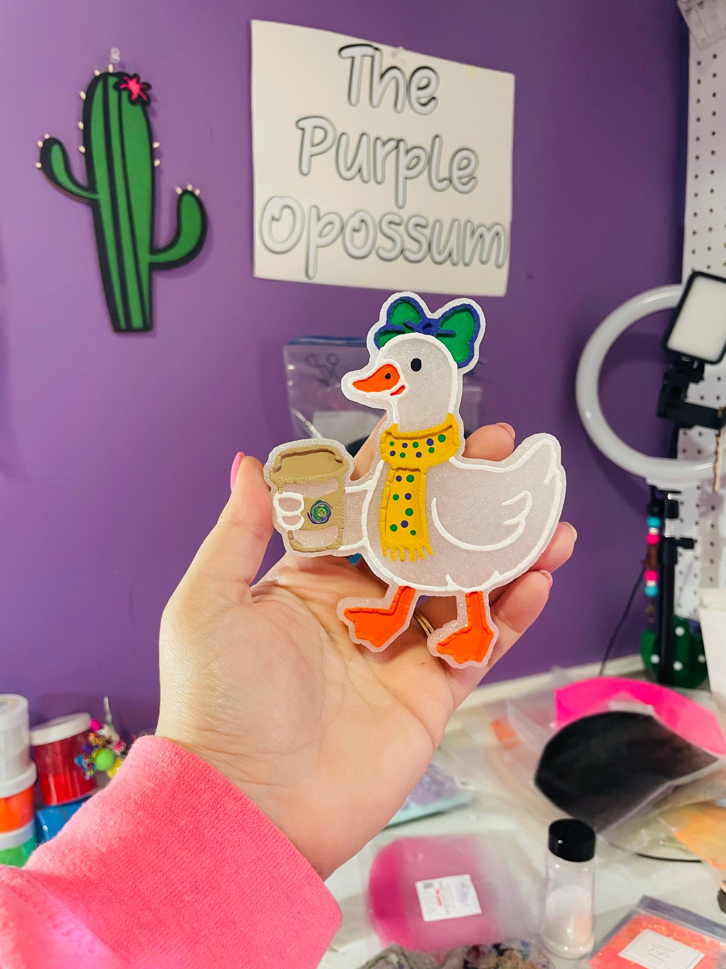 Goose w/cup