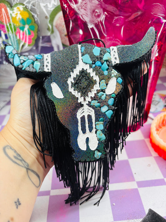 Boujee Bull Skull