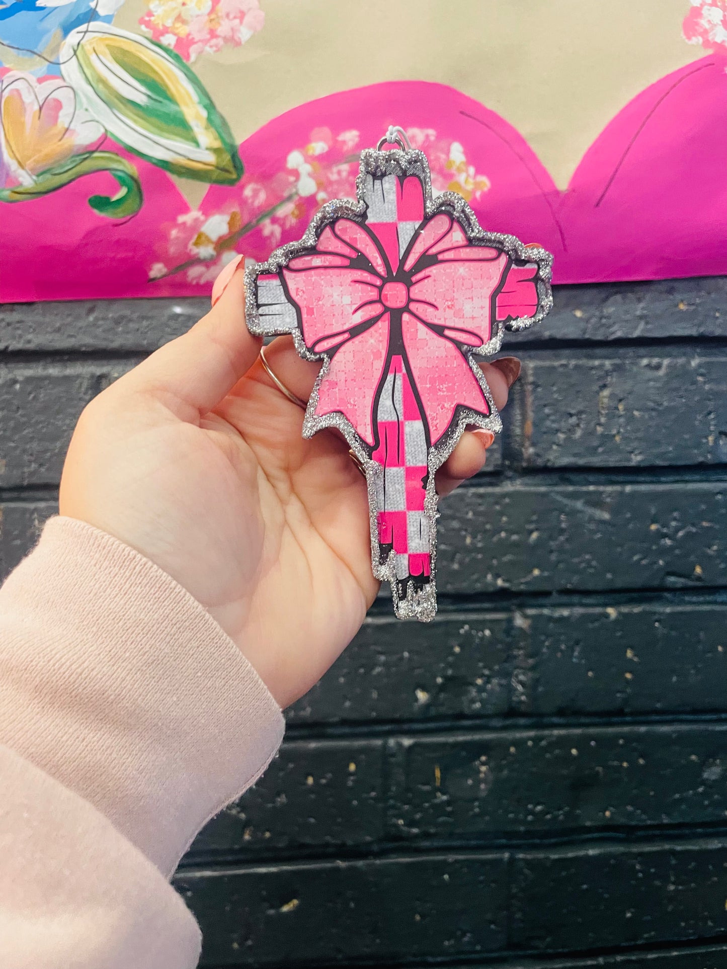 Wooden Cross W/Cardstock