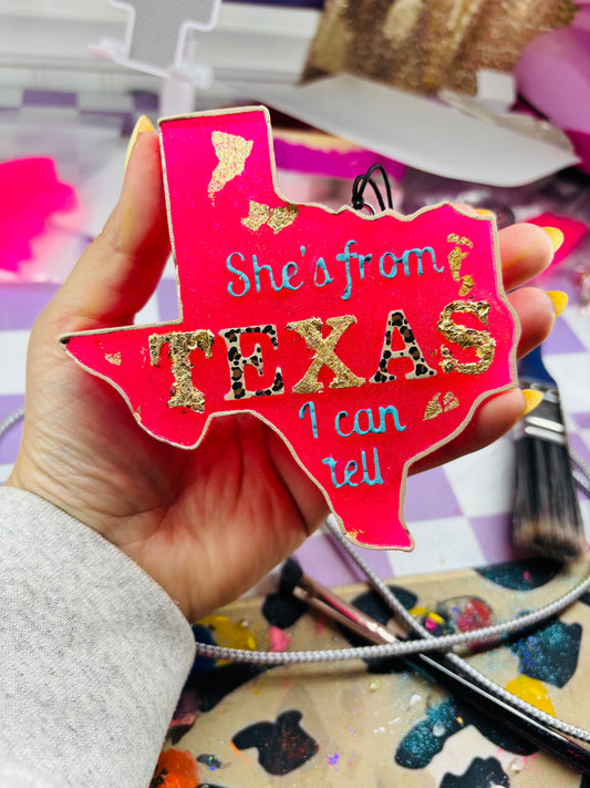 She’s from TEXAS I can tell